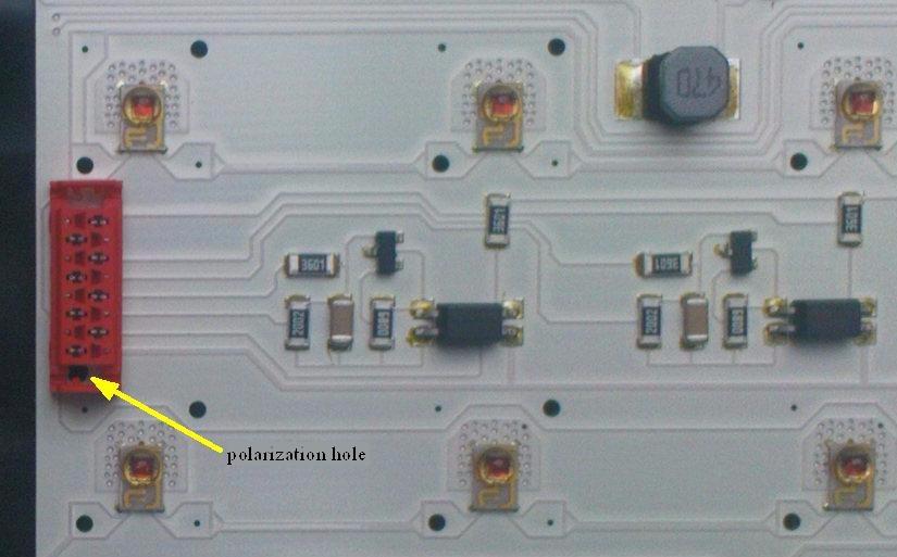 Hinweise Der Standard-LED-Strom I-def (default) in den LED-Zeilen beträgt ungefähr 380mA, falls die Platine mit den Standardkomponenten bestückt ist - kundenspezifische Version
