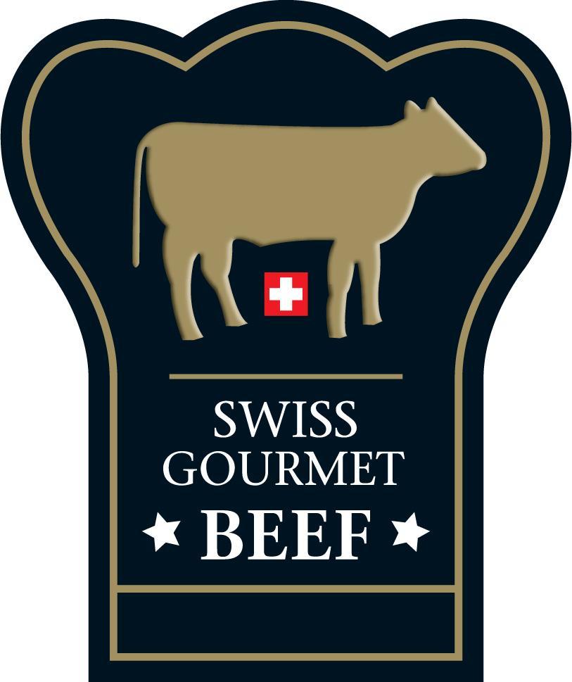 Vom Rind / boeuf / beef Schweizer Genuss Qualität hat einen Namen Auserlesene Spitzenqualität Swiss Gourmet Beef wird speziell nach den