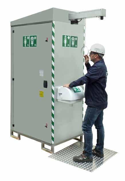 Systems HEATED SAFETY SHOWERS
