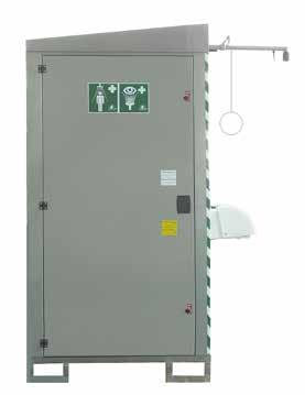 THERMO-NOTDUSCHEN PremiumLine Thermo-Notduschen Temperature controlled safety showers Produktmerkmale: Gemäß DIN 12899-3:2009, DIN EN 15154-1/-2:2006, ANSI Z.358.