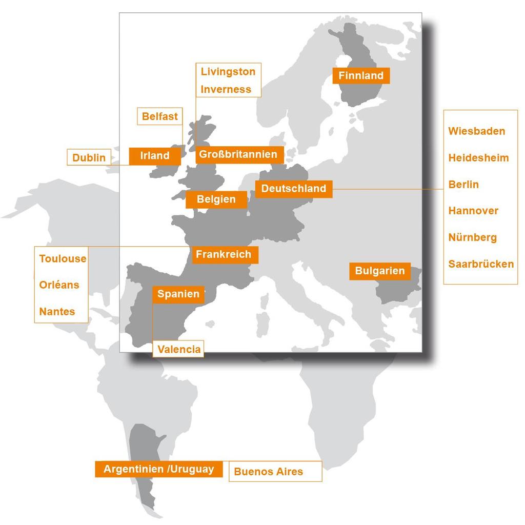Das Unternehmen ABO Wind Internationale Ausrichtung ABO Wind arbeitet mit mehr als 250 Mitarbeiterinnen und Mitarbeitern an neuen Windparks in Deutschland, Frankreich, Spanien, Irland,