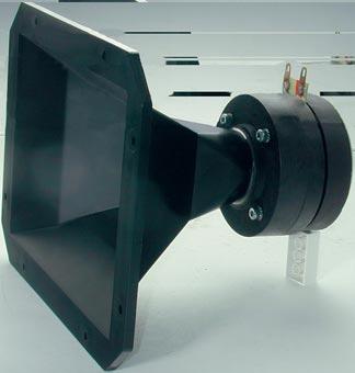Hochtonhorntreiber F- 1 Hochtonhorntreiber-Kombination in 3 / 7 Ausführung mit einem ausgeglichenen weitreichenden Frequenzverlauf und gleichzeitigem hohen Wirkungsgrad.