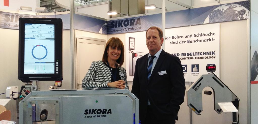 12 SIKORA EXTRA CORPORATE NEWS SIKORA AUF DER DKT 2015 Großes Interesse an Vortrag und Geräten Vom 29. Juni bis zum 02.