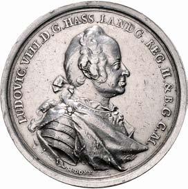 2753 2755 2754 2753 Ludwig VIII. 1739-1768. Medaille 1745, von Donner.