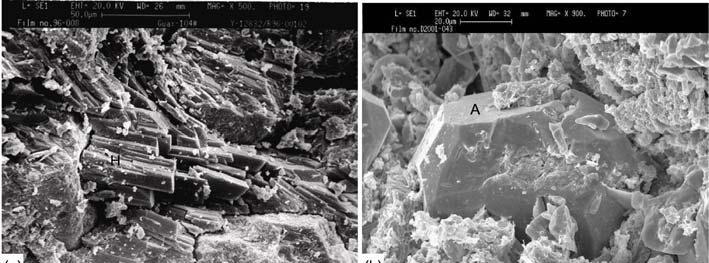 26 Entstehung von Zeolith-Zement Prozesse und Faktoren Oberflächennah: vulkanisches Glas kontaktiert alkalische Wässer Entstehung von Tonmineralen (Alteration) Tiefere Bereiche: Tonminerale