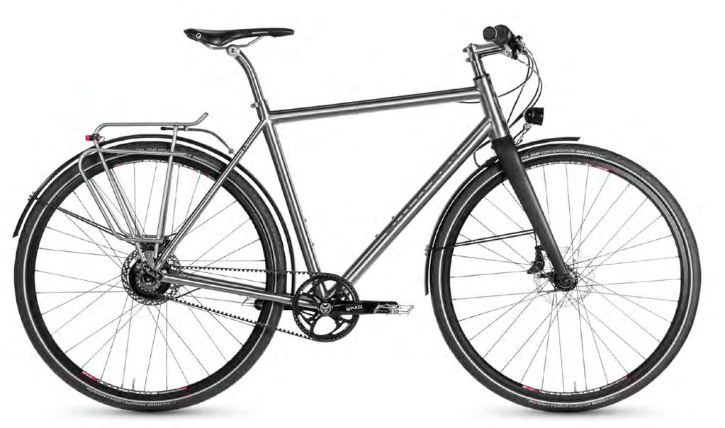 TITANIUM ROHLOFF TITAN RAHMENMATERIAL Titan Ti 3Al 2,5V RAHMENFORM Diamant GRÖßE 52, 55, 58, 61 cm LAUFRADGRÖßE 28 GEWICHT ab 10,8 kg BESONDERHEITEN leichter konifizierter Titanrahmen, Tapered Carbon