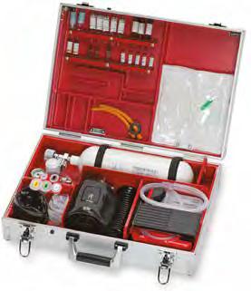 Ausstattungen für Notfallkoffer und -rucksäcke F10 Atmungsausstattungen Unsere Atmungsausstattungen sind mit Sauerstoffdosierung als Grund- oder Komplettausstattung erhältlich.