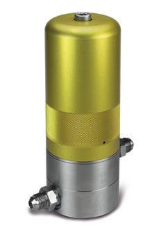 Materialdruckregler 40-200 bar Hochdruck - manuell Manuell einstellbarer Hochdruck Regler bis 200 bar aus Edelstahl, Kolbenbauart mit PTFE Dichtung.