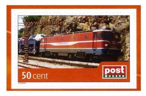 Internationale Eisenbahn Montenegro mit E-Lok 461 027