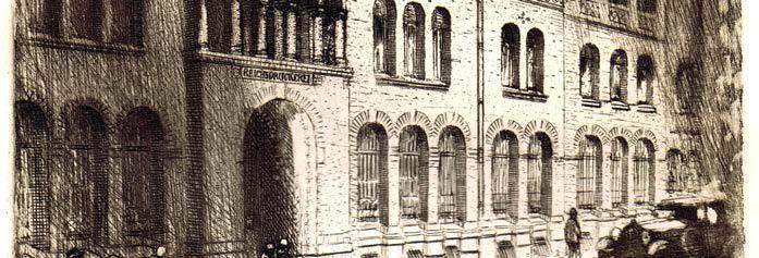 Von 1879 bis 1881 wurde nach Plänen des Architekten Carl Busse [11] an der Oranienstraße 90 91 (Bild 2) das frühere Verwaltungsgebäude im Historismusstil der italienischen