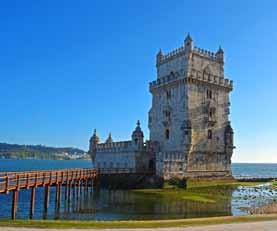 Am Nachmittag lernen Sie die Hauptstadt Portugals bei einer Stadtrundfahrt kennen.