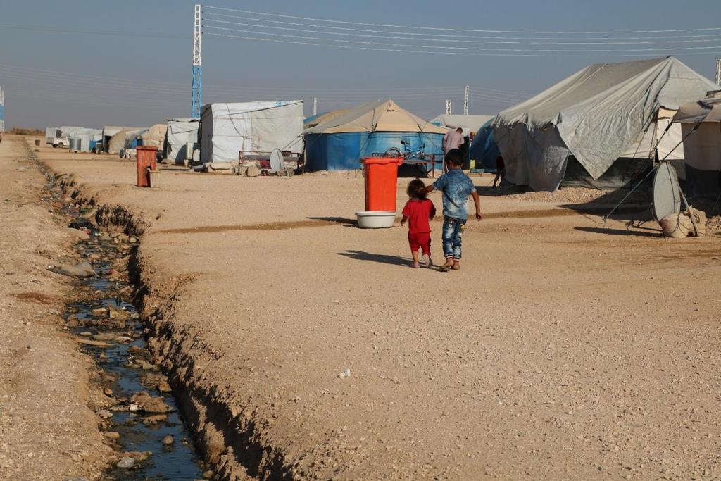 Irakische Flüchtlinge in