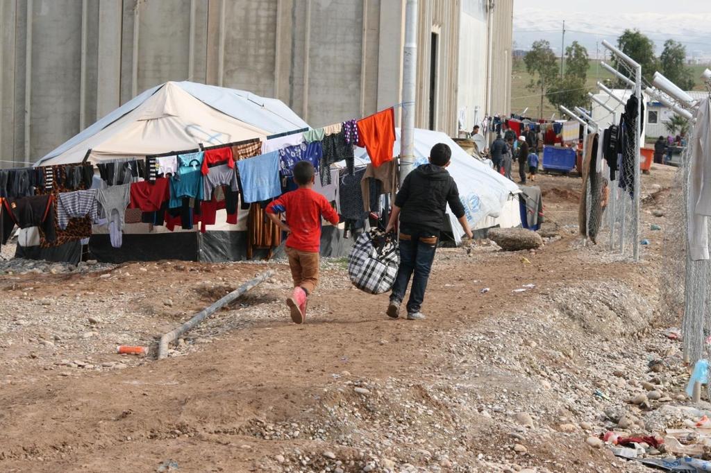 Shabak-IDPs aus der Ninive Ebene