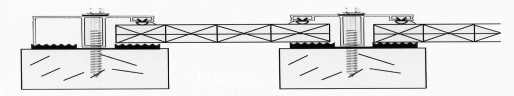 Stegplatten mit Eco-Komplettsystem 6,5 x 80 mm Dachneigung von mindestens 5, entsprechend 9 cm/mtr. zu verlegen.