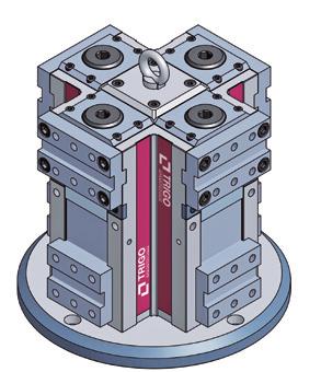 TRIGO Kompakt-Spannturm T4 - SCS 120 mechanisch 5.230 Mehrfachspannsystem passend auf die 4. und 5.