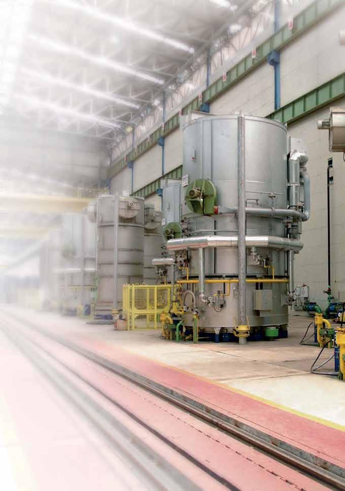 The static annealing and skinpass lines linked to Marcegaglia cold rolling lines ensure the highest consistency level of mechanical and magnetic properties of rolled steels, also providing improved