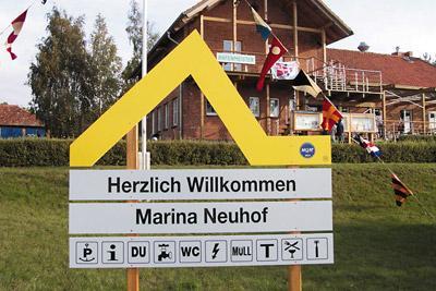 für Rathenow noch in 2008 / 2009: Gelbe Welle an den Standorten: Am Alten Hafen Optikpark