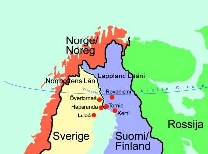 ŠVÉDSKO FÍNSKO NÓRSKO OBLASŤ SEVERNÝ CALOTTE VRCHOL EURÓPY Torne. Nikde inde v švédskom alebo fínskom kraji sa nezachovali také veľké územia panenskej prírody.