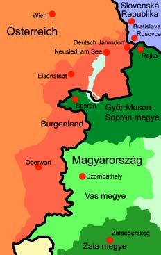RAKÚSKO MAĎARSKO SLOVENSKO PERSPEKTÍVY HISTÓRIE Hranica z toho obdobia nebola identická so súčasnou štátnou hranicou medzi Rakúskom, Maďarskom a Slovenskom, ani nebola vo vzájomnom vzťahu s etnickým
