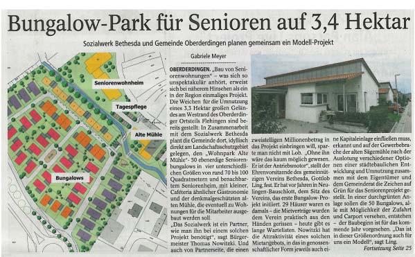 Seniorenwohnen Baugenossenschaft Eden eg, Neulingen (Sozialwerk
