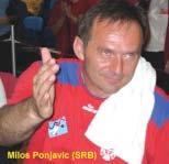 08. 08 (XIV. Kegel-WM U 23 PAIR MEN) Der serbische Trainer Milos Ponjavic kann über den Verlauf der U-23-Kegel-WM in mehr als zufrieden sein.