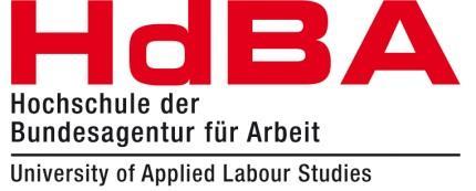 Leitlinien zur Sicherung guter wissenschaftlicher Praxis und zum Umgang mit wissenschaftlichem Fehlverhalten an der Hochschule der Bundesagentur für Arbeit (HdBA) in der Fassung des Beschlusses des