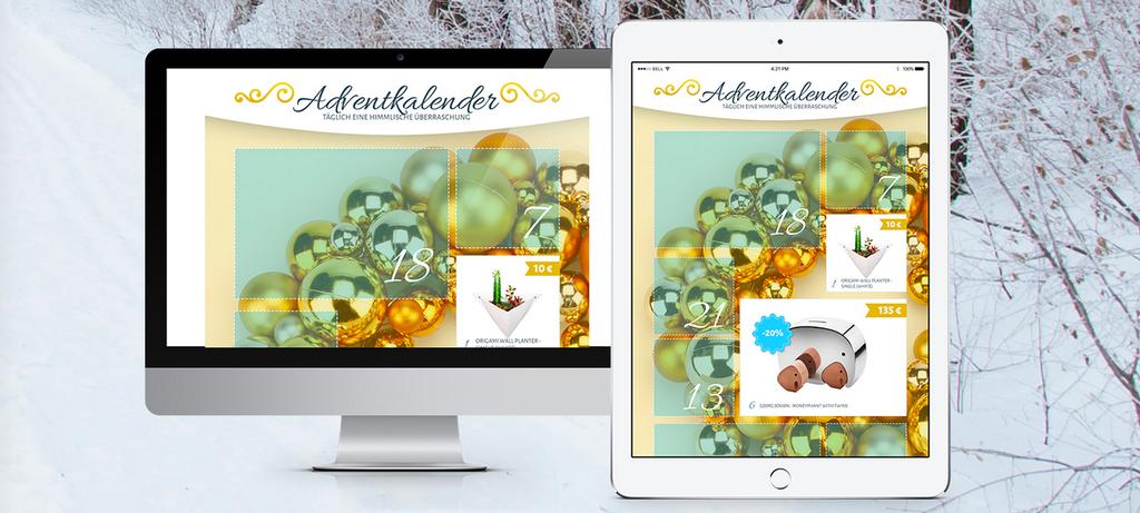 Adventkalender HTML5 Responsive 2016