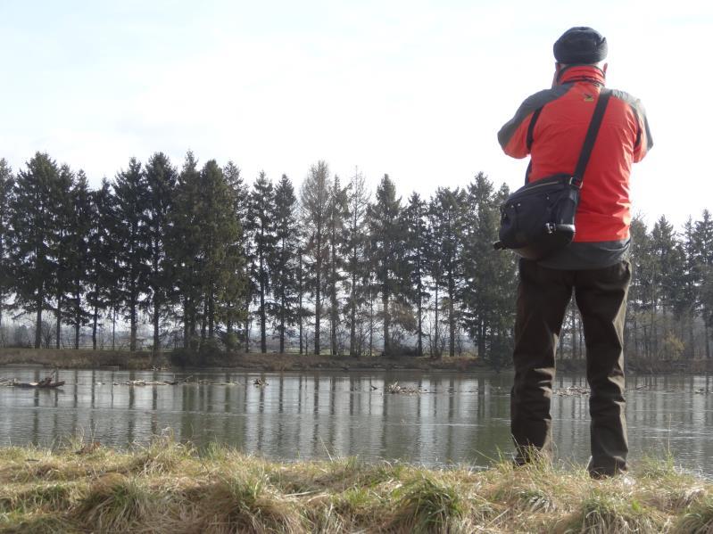 Exkursionsziel Donaurieder Stausee Die Kombination der Vogelarten bei diesen Stausee-Exkursionen mag überraschen, aber wir starten ja im Ort Donaurieden, und ab dem Startpunkt wird gezählt.