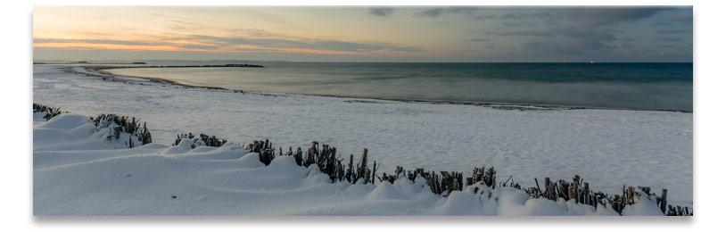 Winterdünen bei