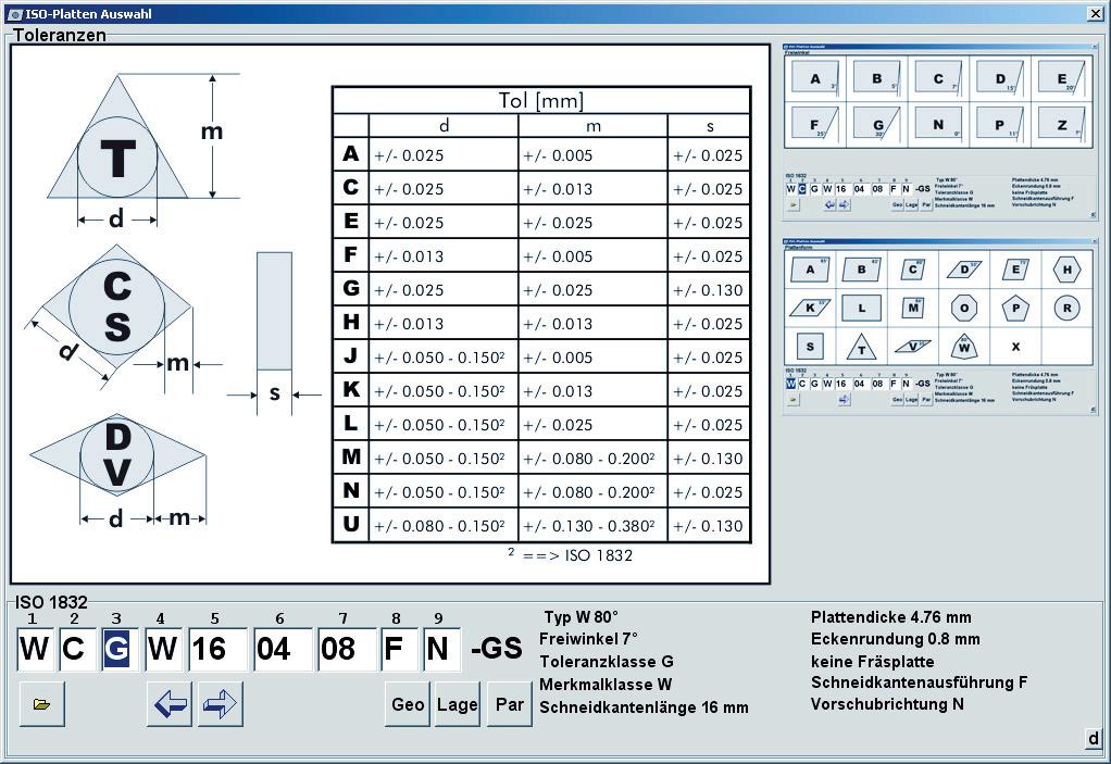 FOKUS LASER & SUPERABRASIVES Abb.8: Lasersoft: Parametrisierte Programmierung für Schaftfräser Abb.
