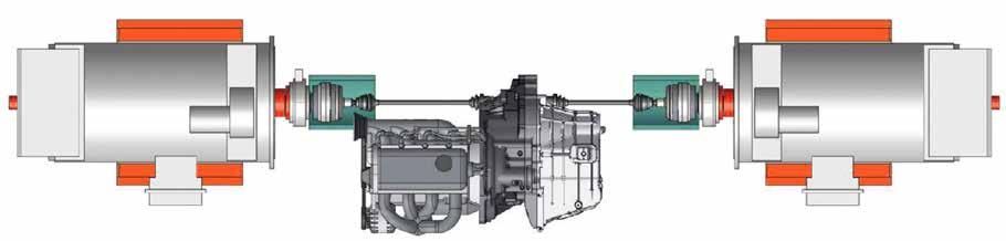 Antriebsstrangprüfstände für Hybridantriebe Auch für das Testen von Hybridantrieben bietet ATESTEO hochmoderne Prüfstände, die den Einsatz des Antriebsstrangs real darstellen.