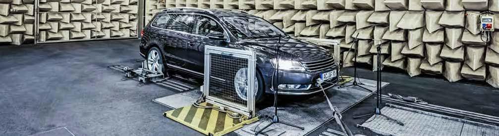 Akustik-Messungen am Fahrzeug Ein wesentliches Kriterium bei der Beurteilung Ihres Fahrzeugs ist das Schwingungs- und Geräuschverhalten.