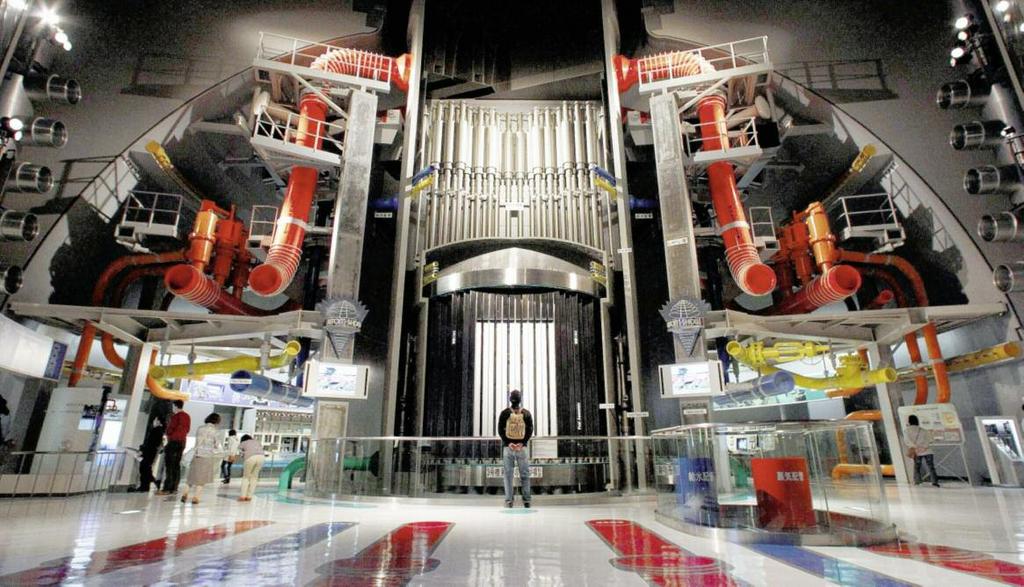 ISSEI KATO / REUTERS Reaktormodell in japanischem Nuklearmuseum: Aufstieg und Wohlstand der Nation wurden untrennbar mit der Atomenergie verknüpft antwortlich zeichnet.