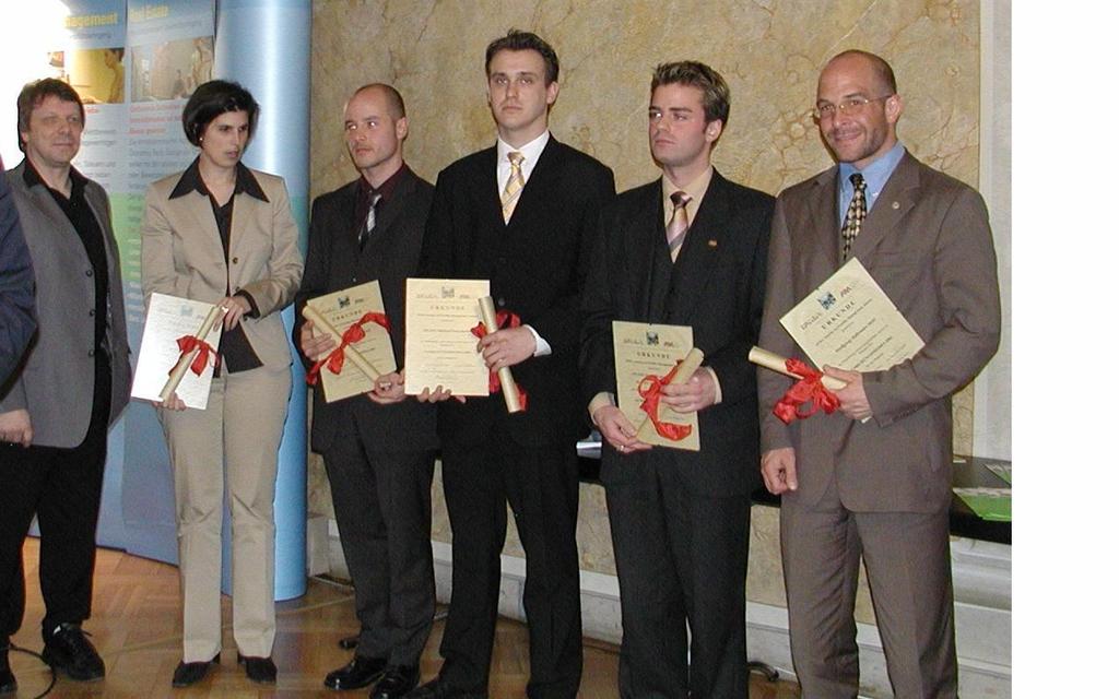 PreisträgerInnen 2005 BRUNAUER Wolfgang, DI (FH), FH Kufstein ROHREGGER