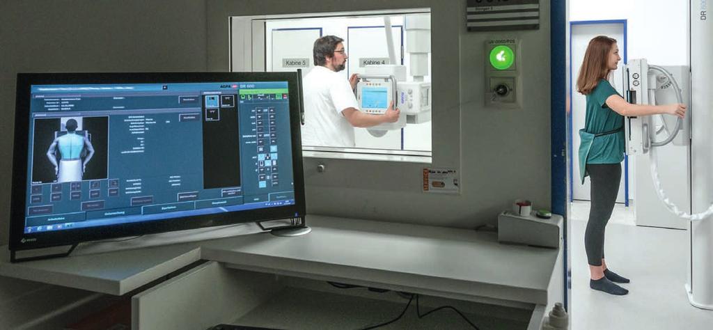 NX Acquisition Workstation Leistungsfähiger radiologischer Workflow Alle DR- und CR-Systeme von Agfa HealthCare nutzen den NX-Workflow und die selbstadaptive MUSICA- Bildverarbeitungssoftware.