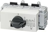 Haupt- und NOT-AUS-Schalter 3LD2 von 16 bis 250 A > DC-Anwendungen Auswahl- und Bestelldaten Netzspannung Siemens AG 201 Bemessungsstrom I e bei DC 800 V max.