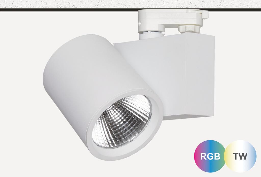 Strahler/Projektoren LED ARTIST RGBTW Nutzung: Energieeffizienter Strahler für allgemeine und farbige Beleuchtung in einem System.