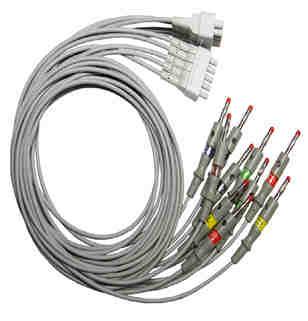 70 cm Brustwand, 110 cm Extremitäten 50,0 kω Widerstand Stecker 600 G700/10 4