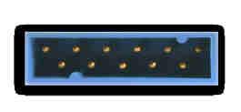 Pulsoximetrie zu 259 (Masimo-Technik) Monitoren mit Masimo LNCS-Option: LNC-10-GE Adapterkabel, 300 cm lang, 225,00 Stecker blau/lach 11pin männlich auf Sub-D 9pin weiblich, Original GE /
