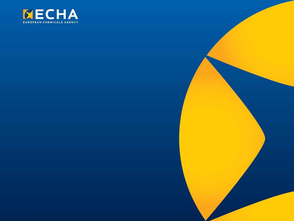 Thank you! Subscribe to our news at echa.europa.