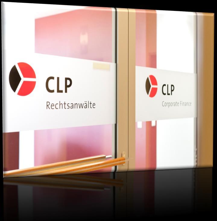 Die Düsseldorfer Wirtschaftskanzlei CLP Rechtsanwälte ist ein dynamisches und schlagkräftiges Team