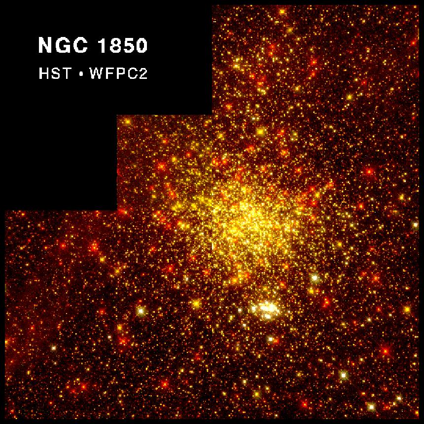 2 Sternhaufen in LMC 166000 LJ 10^4