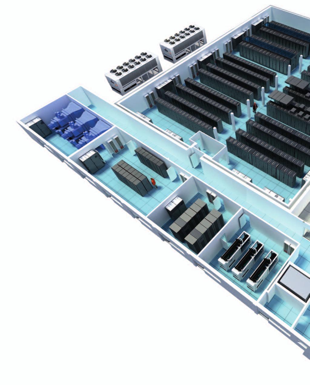 Emerson Network Power Rechenzentrumsinfrastruktur für große und kleine Anwendungen Liebert HPC Breite Palette von hoch