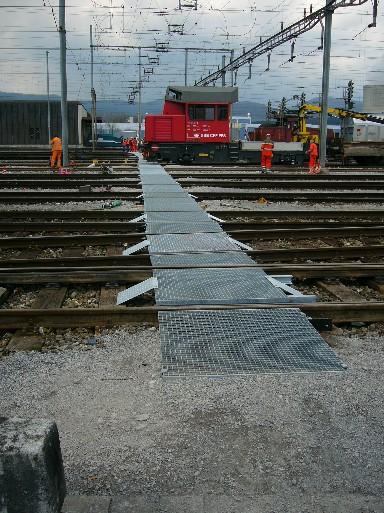 Schneefreie Gitterrost-Überwege von railwin NO RISK!
