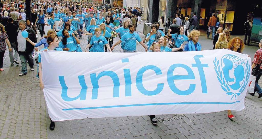 UNICEF bietet viele