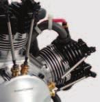 Der BLACK BLOCK 125-TGW von Tomahawk Sport ist ein leistungsstarker Zwei-Zylinder Motor für Flugmodelle der 100-125cc-Klasse.