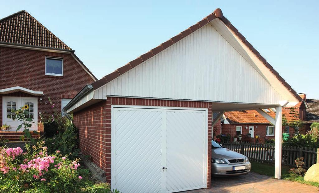 Dächer Flachdach war gestern wir bieten Ihnen gerne mehr Standardmäßig sind -Garagen mit einem Flachdach ausgestattet.