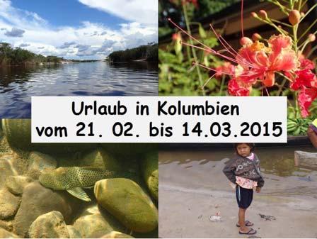 Unsere Veranstaltungen im April Am 05.04.2016: Bernd Schmitt (Schwarzenbek/Hamburg): Fischfang in Kolumbien Teil 1.