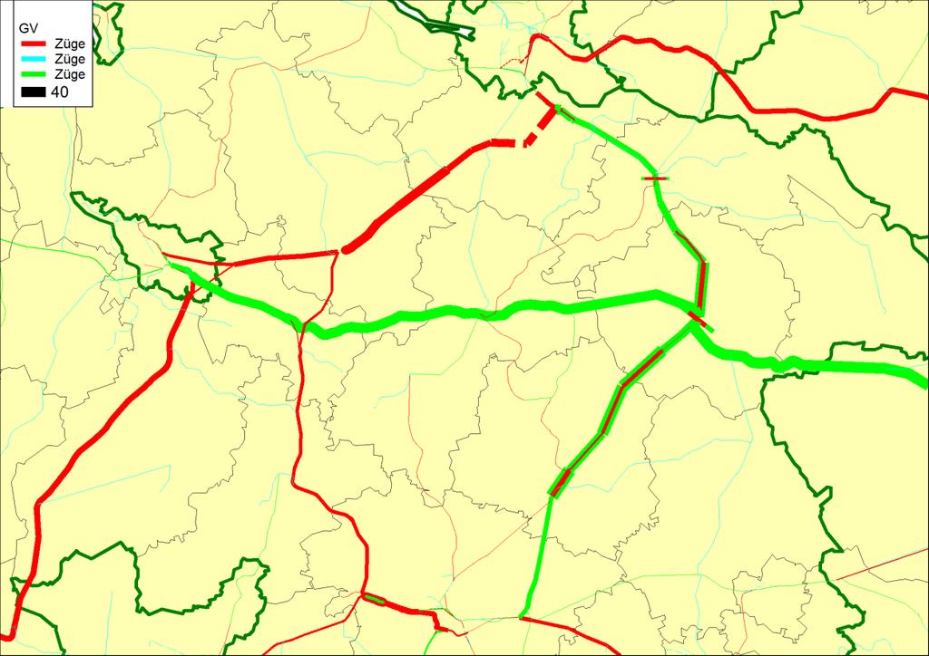 Dialogforum Schiene Nord Lösungsmöglichkeiten für die Engpässe der Schieneninfrastruktur im Raum Hamburg Bremen Hannover Seite 47 aus nimmt ein Teil der Hamburger Züge, die im Bezugsfall die Strecke