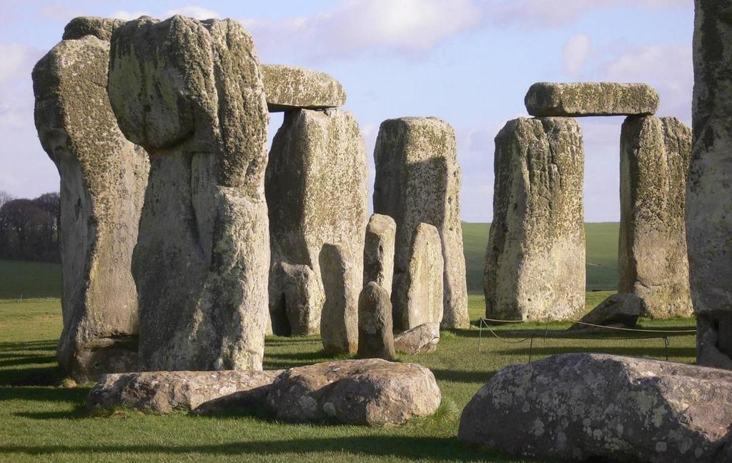 Stonehenge bei Salisbury, Äußerer Steinkreis aus